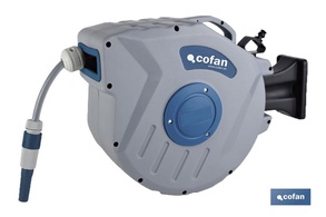 Enrolador de Mangueira de Jardim 15mm x 20 Metros