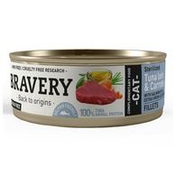 "Bravery" Cat Sterilized - Cat Tuna Loin & Carrot (12 Unidades)
