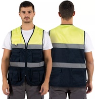 Colete Multibolsos Refletor Sarja CL-05