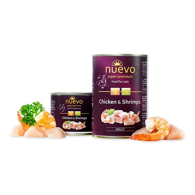 "Nuevo" Cat Adult - Frango E Camarão