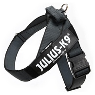 Peitoral Julius-K9 "Color & Gray" - Preto