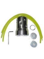 Cabeca Roçadora Alumínio Multifio Tripla (Aperto Lateral)