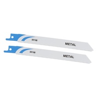Pack 2 Lâminas Serra Sabre 152mm p/ Metal Fino Stanley STA22132-XJ
