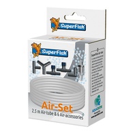 Kit Tubo De Ar Com 6 Acessórios