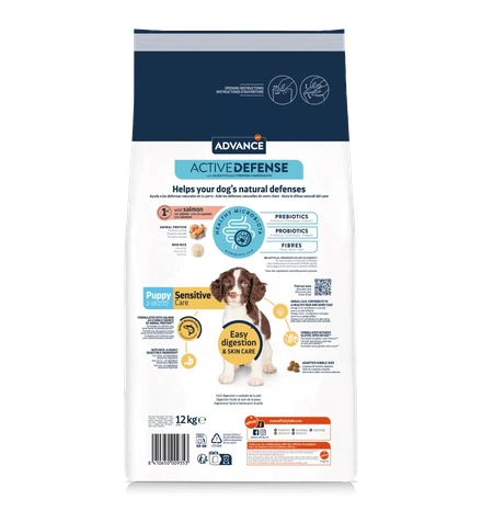 Advance Dog Puppy Sensitive Salmão