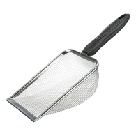Pá-Crivo Em Inox Para Terrários