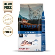 Bravery Herring Adult Cat (Grain Free)