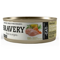 "Bravery" Cat Sterilized - Cat Chicken & Carrot (12 Unidades)