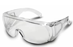 Óculos Proteção de Sobreposição Transparentes