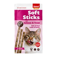Sanal Cat - Soft Sticks Salmon & Trout