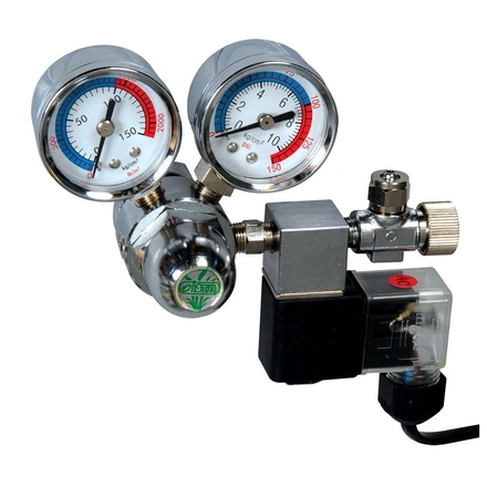 Controlador Co2 Com Válvula Solenóide "Waterplant"