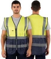 Colete Multibolsos Refletor CL-03