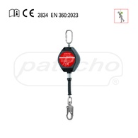 Anti-Queda Retrátil (JRG) Automatico em Cabo Aço com Absorvedor de Energia 6m