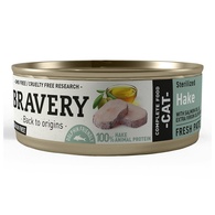 "Bravery" Cat Sterilized - Hake «Pescada» (12 Unidades)
