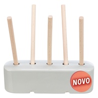 Porta Alimentos Em Cerâmica E Madeira