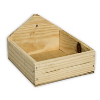 Ninho "Rolaex" Em Madeira De Pinho Para Rolas